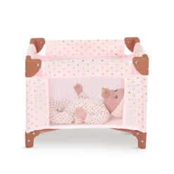 LullaBaby Doll Playpen Pink Foldable Accessory - Gold Star Print 9 LullaBaby Doll Playpen Pink Foldable Accessory - Gold Star Print -Wild Republic Sales Store GUEST 6a9ac6cc 4538 463f 90e8 18b7aa9ec5ac
