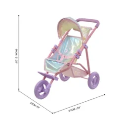 Olivia's Little World Baby Doll Jogging Stroller Buggy Iridescent Color OL-00016 16 Olivia's Little World Baby Doll Jogging Stroller Buggy Iridescent Color OL-00016 -Wild Republic Sales Store GUEST 6c7ec80c 68f8 41d0 81d1 a1130db8852e