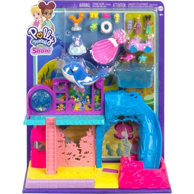 Polly Pocket Pollyville Aquarium Starring Shani Playset With 2 Dolls 5 Polly Pocket Pollyville Aquarium Starring Shani Playset With 2 Dolls - Image 5