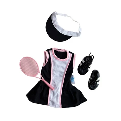 Healthy Roots Tennis Uniform Outfit For Dolls 1 Healthy Roots Tennis Uniform Outfit For Dolls