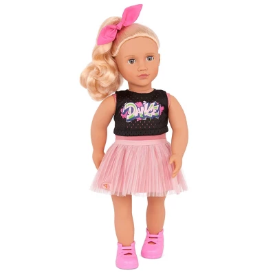 Our Generation Lourdes 18" Doll With Ballet & Hip-Hop Outfit 1 Our Generation Lourdes 18" Doll With Ballet & Hip-Hop Outfit