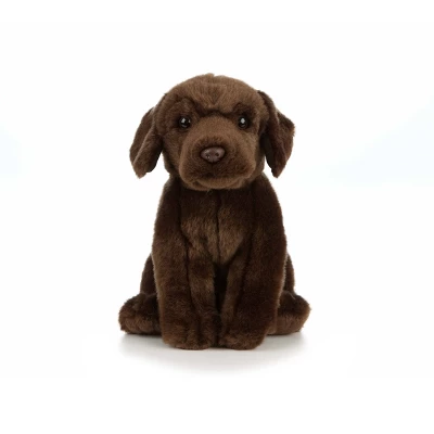 Living Nature Chocolate Labrador Plush Toy 1 Living Nature Chocolate Labrador Plush Toy
