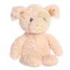 Ebba Huggy Collection 13" Paisley Piglet Pink Stuffed Animal