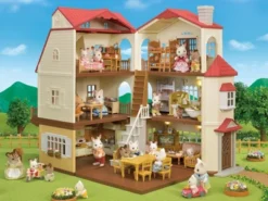 Calico Critters Red Roof Grand Mansion Gift Set, Dollhouse Playset With 3 Figures, Furniture, Vehicle And Accessories -Wild Republic Sales Store GUEST 88c7977e 8b45 42c4 8744 ac88fd49ac46