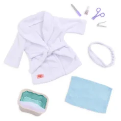 Our Generation Serafina Posable 18" Spa Doll & Storybook Set -Wild Republic Sales Store GUEST 8fce6bd6 cc50 4490 97e7 3cc5097c1b25