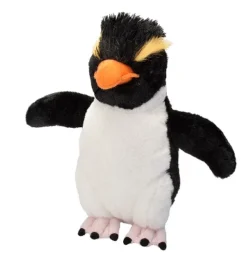 Wild Republic Cuddlekins Rockhopper Penguin Stuffed Animal, 12 Inches