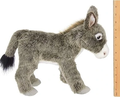Bearington Pedro Plush Donkey Stuffed Animal, 12 Inches 4 Bearington Pedro Plush Donkey Stuffed Animal, 12 Inches - Image 4