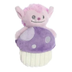 Ebba Small Moh Ogre Pocket Peekers Playful Baby Stuffed Animal Purple 5.5"