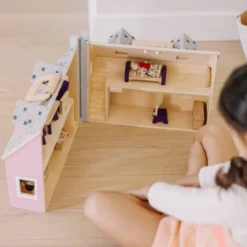 Melissa & Doug Fold And Go Wooden Dollhouse With 2 Dolls And Wooden Furniture 12 Melissa & Doug Fold And Go Wooden Dollhouse With 2 Dolls And Wooden Furniture -Wild Republic Sales Store GUEST 9d1ab8a2 2305 4daa b209 e98bbd601b84