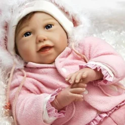 Paradise Galleries "Cuddle Bear Bella" Real Baby Doll. 21" Weighted Reborn Baby Doll With 5-Piece Baby Doll Clothes Set. Age 3+ -Wild Republic Sales Store GUEST 9dc6906d 6ad2 4894 9328 22e0e8cf6218