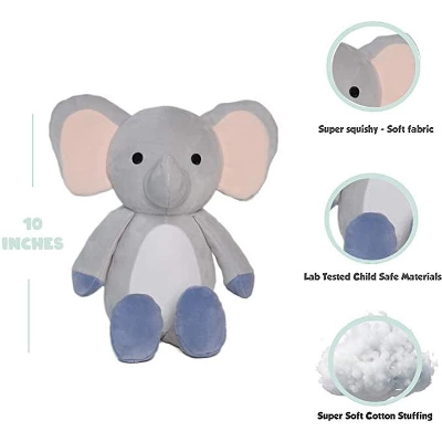 Avocatt Huggable Elephant Plush 1 Avocatt Huggable Elephant Plush