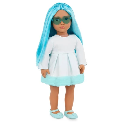Our Generation Capri 18" Fashion Doll With Bubblegum Blue Hair 1 Our Generation Capri 18" Fashion Doll With Bubblegum Blue Hair