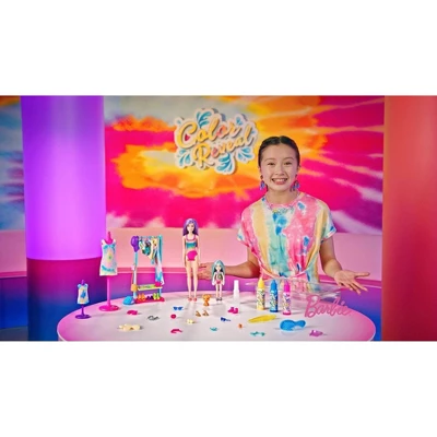 Barbie Color Reveal Tie Dye Fashion Maker Doll 1 Barbie Color Reveal Tie Dye Fashion Maker Doll