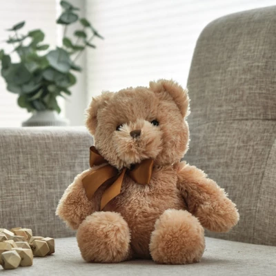 Bearington Collection Lil' Honey Brown Plush Stuffed Animal Teddy Bear, 12" 2 Bearington Collection Lil' Honey Brown Plush Stuffed Animal Teddy Bear, 12" - Image 2