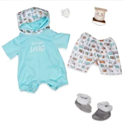 Paradise Galleries Reborn Baby Doll I Love You S-Mores 20 Inch Baby Doll - Brown Hair/Blue Gray Eyes -Wild Republic Sales Store GUEST aaf4a436 1724 4172 9e7e fe1faaafd5ee