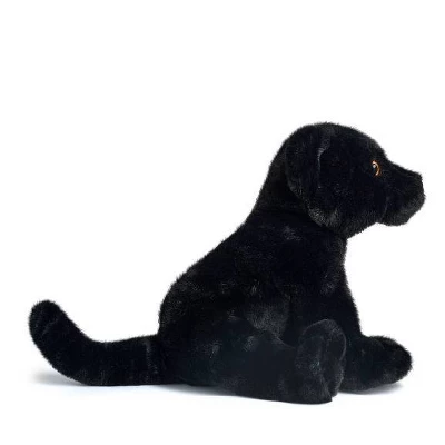 FAO Schwarz 10" Planet Love Recycled Bottle Black Panther Toy Plush 2 FAO Schwarz 10" Planet Love Recycled Bottle Black Panther Toy Plush - Image 2