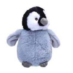 Wild Republic Ecokins Mini Emperor Penguin Chick Stuffed Animal, 8 Inches