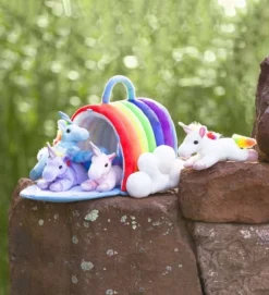 HearthSong Portable Plush Rainbow Unicorn Play Set With Four Unicorns And Rainbow Cottage -Wild Republic Sales Store GUEST b5525c3c 51bd 4a59 81d2 1f88b40a4768
