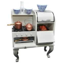 The Queen's Treasures 18 Inch Doll 1930's Style Wooden Stove & Oven -Wild Republic Sales Store GUEST b5d4c44d 20f4 4439 89f6 75ab2539a36b