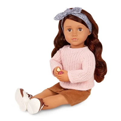 Our Generation Coco Posable 18" Baking Doll & Storybook 4 Our Generation Coco Posable 18" Baking Doll & Storybook - Image 4