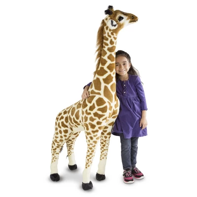 Melissa & Doug Giant Giraffe - Lifelike Stuffed Animal 2 Melissa & Doug Giant Giraffe - Lifelike Stuffed Animal - Image 2