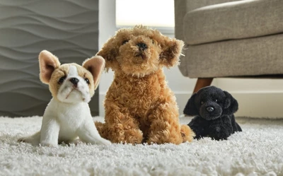 Bearington Collection Doodles Labradoodle Plush Stuffed Animal Puppy Dog, 13" 2 Bearington Collection Doodles Labradoodle Plush Stuffed Animal Puppy Dog, 13" - Image 2