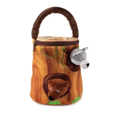 Plush Creations Forest Animals Carrier Set 1 Plush Creations Forest Animals Carrier Set