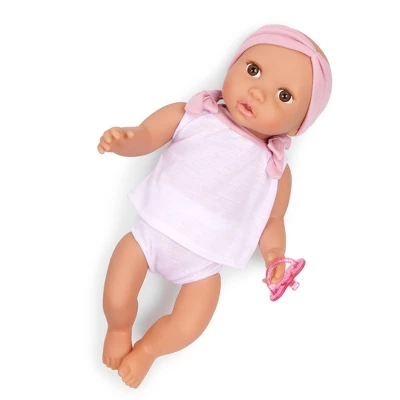 LullaBaby Doll With 2pc Outfit And Pink Pacifier 3 LullaBaby Doll With 2pc Outfit And Pink Pacifier - Image 3