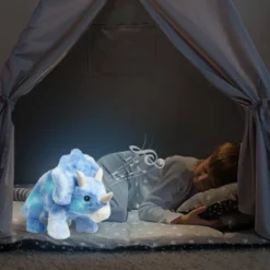 FAO Schwarz 12" Triceratops LED Plush With Sound