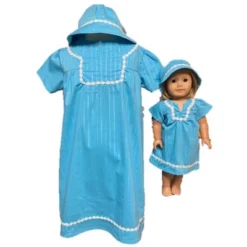 Doll Clothes Superstore Matching Girl And Doll Dress With Hat Size 7