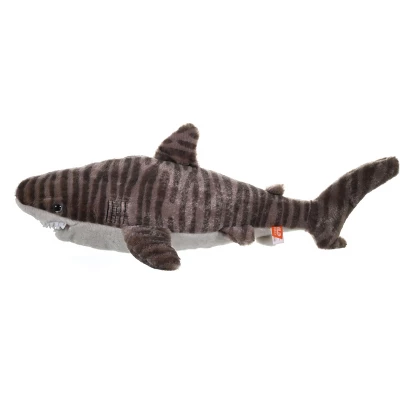 Wild Republic Cuddlekins Tiger Shark Stuffed Animal, 12 Inches 2 Wild Republic Cuddlekins Tiger Shark Stuffed Animal, 12 Inches - Image 2