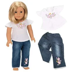 Dress Along Dolly Casual T-shirt & Jeans Outfit For American Girl Doll -Wild Republic Sales Store GUEST c77159b3 3e21 4617 9df1 0ce55b7903aa