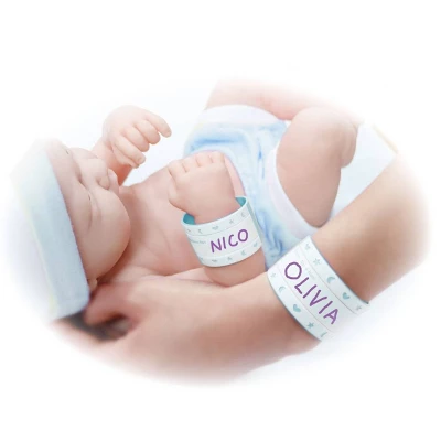 JC Toys La Newborn 14" Baby Doll 8pc Set - Blue 1 JC Toys La Newborn 14" Baby Doll 8pc Set - Blue