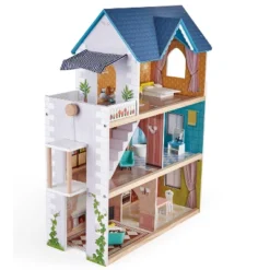 Hape Little Room Pretend Play 3 Story Wooden Doll House W/ Light, Doorbell, & Bedroom, Bathroom, Living Room, & Dining Furniture For Kids Age 3 And Up 6 Hape Little Room Pretend Play 3 Story Wooden Doll House W/ Light, Doorbell, & Bedroom, Bathroom, Living Room, & Dining Furniture For Kids Age 3 And Up -Wild Republic Sales Store GUEST cc3dd154 9f47 4d3b b3c3 c7238a6ad2a8