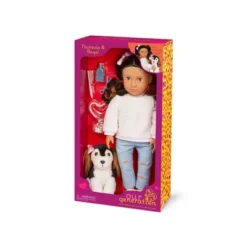 Our Generation Nastassia & Angel 18" Doll & Pet Puppy Set -Wild Republic Sales Store GUEST cdf325b7 fdf4 4d14 bbdc c6b98b316f66
