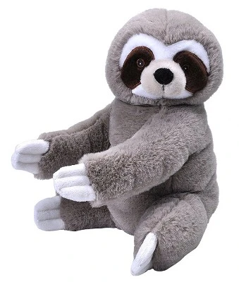 Wild Republic Ecokins Sloth Stuffed Animal, 12 Inches 1 Wild Republic Ecokins Sloth Stuffed Animal, 12 Inches