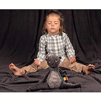 TriAction Toys Les Deglingos Originals Plush Animal | Namastou The Otter 2 TriAction Toys Les Deglingos Originals Plush Animal | Namastou The Otter - Image 2