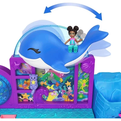 Polly Pocket Pollyville Aquarium Starring Shani Playset With 2 Dolls 2 Polly Pocket Pollyville Aquarium Starring Shani Playset With 2 Dolls - Image 2