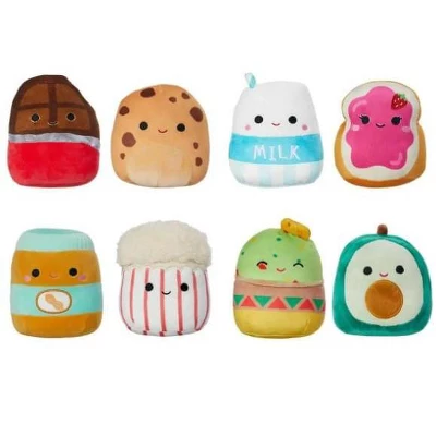 Kellytoy Squishmallows 5 Inch Mini Plush 8 Pack | Food 1 Kellytoy Squishmallows 5 Inch Mini Plush 8 Pack | Food