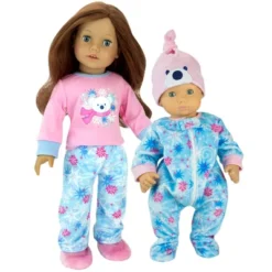 Sophia’s Winter PJs And Slippers For 18" Dolls, Pink/Blue 5 Sophia’s Winter PJs And Slippers For 18" Dolls, Pink/Blue -Wild Republic Sales Store GUEST dafdfb8f 12e1 4552 a0e1 07727f2a558e