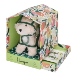 Manhattan Toy Bed & Biscuit Lhasapoo Plush Puppy Dog & Keepsake Dog House With Mini-Storybook In Hidden Drawer -Wild Republic Sales Store GUEST e0b0fc8a 691c 4571 bc52 c6bd1729b2c1