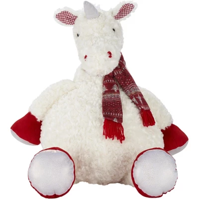 Mina Victory Plush Lines Xmas Animals 22" X 26" Indoor Holiday Christmas Animal 5 Mina Victory Plush Lines Xmas Animals 22" X 26" Indoor Holiday Christmas Animal - Image 5
