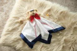 Bearington Baby Lil' Slugger Snuggler, Baseball Plush Teddy Bear Stuffed Animal Security Blanket, Lovey 15" -Wild Republic Sales Store GUEST ef071de6 a288 4e10 97a6 a350f0a6c83f