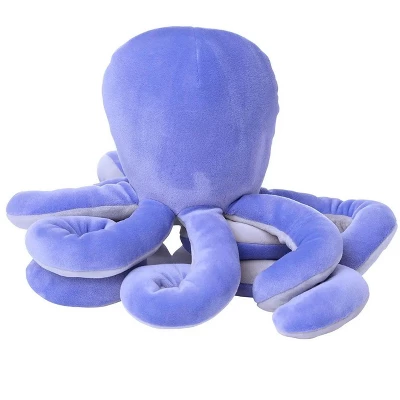 Manhattan Toy Sourpuss Octopus Velveteen Sea Life Toy Stuffed Animal, 13" 4 Manhattan Toy Sourpuss Octopus Velveteen Sea Life Toy Stuffed Animal, 13" - Image 4