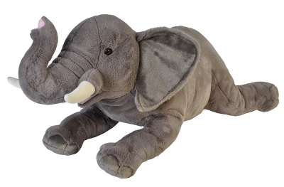 Wild Republic Cuddlekins Jumbo African Elephant Stuffed Animal, 30 Inches 1 Wild Republic Cuddlekins Jumbo African Elephant Stuffed Animal, 30 Inches