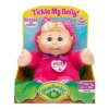 Cabbage Patch Kids Giggle With Me Pink Kitty With Blue Eyes Baby Doll