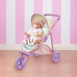 Olivia's Little World Baby Doll Jogging Stroller Buggy Iridescent Color OL-00016 14 Olivia's Little World Baby Doll Jogging Stroller Buggy Iridescent Color OL-00016 -Wild Republic Sales Store GUEST f4487c89 9cb8 4fd2 8c06 7e877143726d