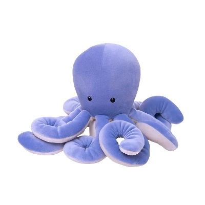 Manhattan Toy Sourpuss Octopus Velveteen Sea Life Toy Stuffed Animal, 13" 1 Manhattan Toy Sourpuss Octopus Velveteen Sea Life Toy Stuffed Animal, 13"