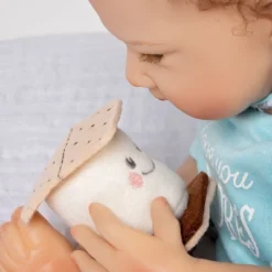 Paradise Galleries Reborn Baby Doll I Love You S-Mores 20 Inch Baby Doll - Brown Hair/Blue Gray Eyes -Wild Republic Sales Store GUEST fc769c39 c18d 49e0 9ab9 09088b1c0d02