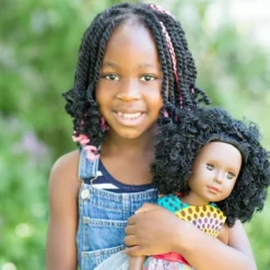 Ikuzi Dolls Multi Colored Dress Doll With Black Hair 18" Fashion Doll -Wild Republic Sales Store GUEST fe82c15d 6658 4ecd a889 845d4ce56e68